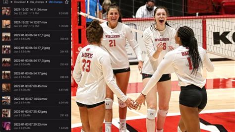 wisconsin volleyball team full leak|Wisconsin womens volleyball team private photos,。